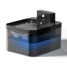 Fontaine à eau intelligente pour chat – 2,2 L – Capteur de mouvement & filtre intégré – Recharge sans fil